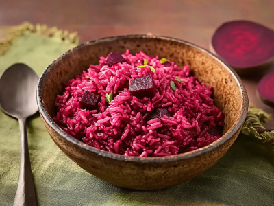 arroz rosa